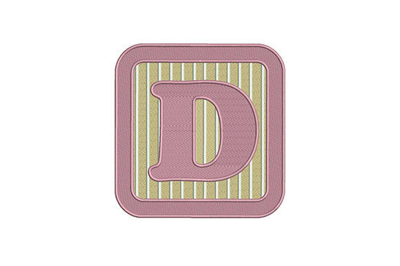 Alphabet Letter D: A Versatile Embroidery Design for Creative Projects