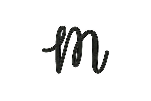 Alphabet M: A Versatile Embroidery Design for Creative Projects