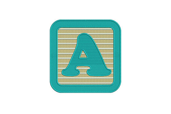 Letter A with Frame: A Versatile Embroidery Design for Creative Projects