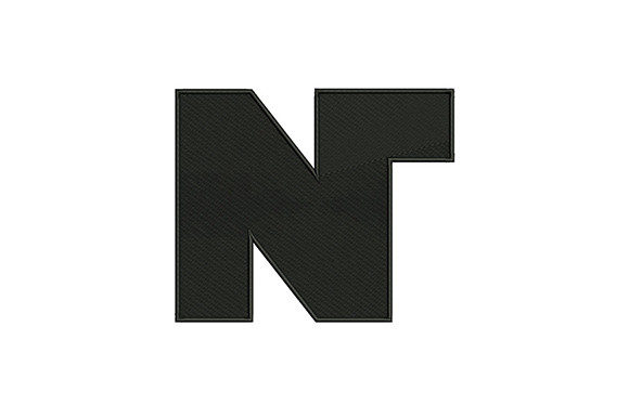 Letter N: A Versatile Embroidery Design for Back-to-School Projects
