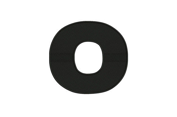 Letter O: A Versatile Embroidery Design for Creative Projects