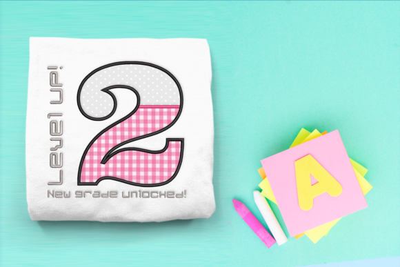 Level Up 2nd Grade Applique: A Creative Tool for Every Occasion
