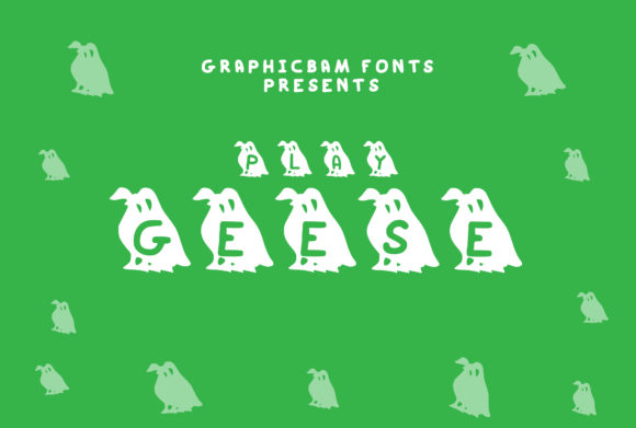 Play Geese: A Bold and Entertaining Font for Unique Design Projects