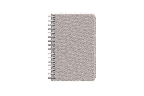 Silver Spiral Notebook: A Creative Solution for School Time